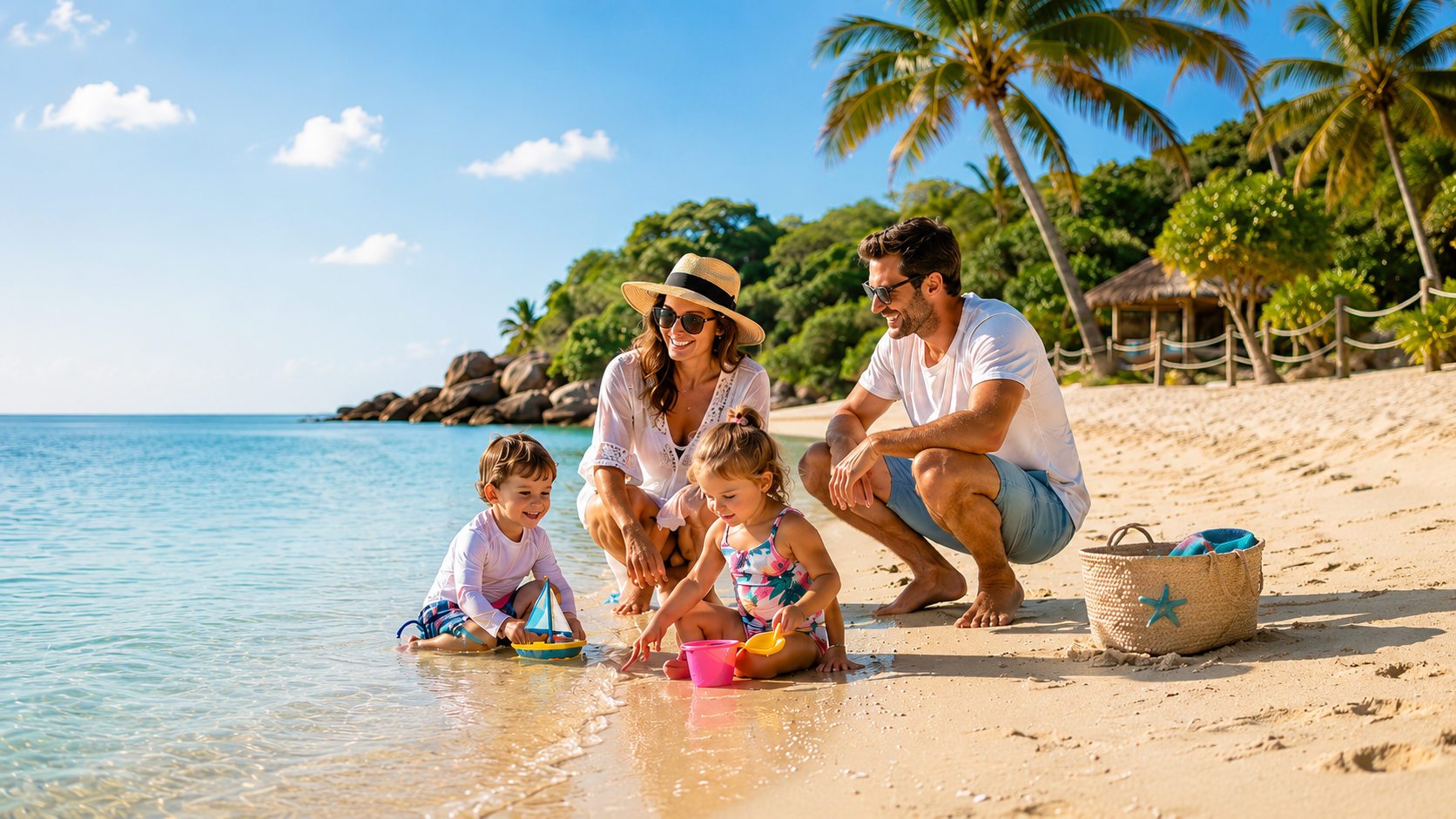 Top 5 Praias calmas e seguras para Viajar com Crianças Pequenas